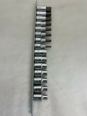 Expert By MAC Tools Socket Set E-Torx & Hex 15 pc 1/2'' Drive ETORX15