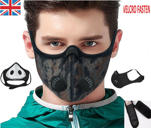 Grau Tarnfarbe Hoch Höhe Laufen Cardio Training Maske Fitness Elevation Mma UK
