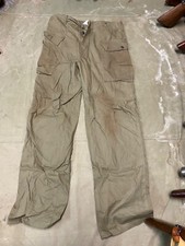 WWII US ARMY DARK SHADE HBT COMBAT FIELD TROUSERS- MEDIUM 34 WAIST
