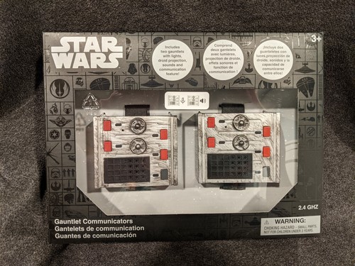 Star Wars Disney Power Force Gauntlet Communicators - Lights Sounds Wrist Radio