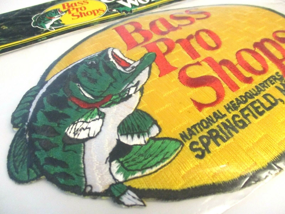 PARCHE DE PESCA BASS PRO SHOPS PARCHE "1" 6 X 8 PULGADAS XL SELLADO DE FÁBRICA #335 Foto 4 de 4