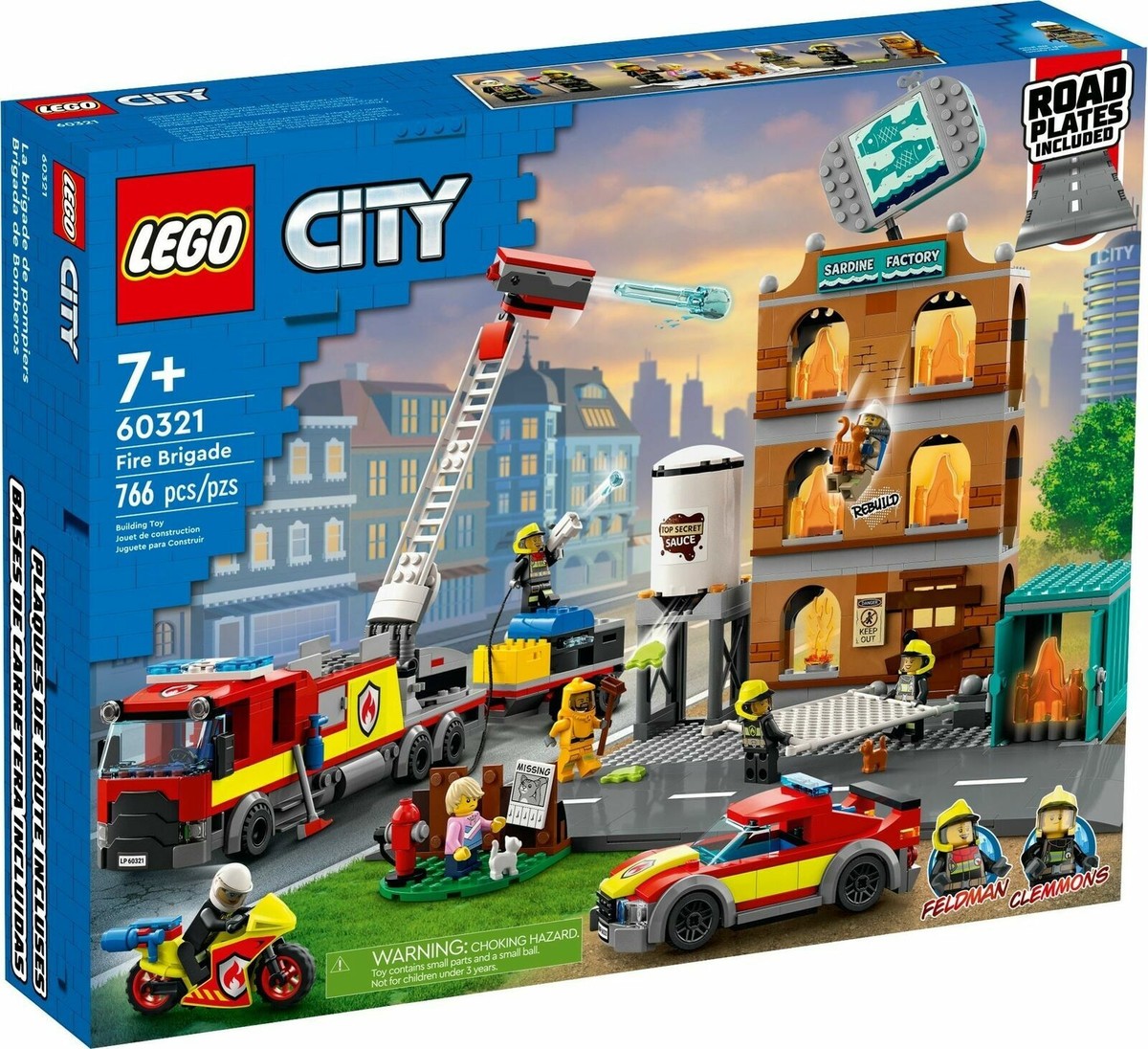 Lego City 60321 Fire Brigade NEW FREE SHIPPING