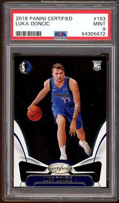 Luka Doncic Rookie Card 2018-19 Panini Certified #153 PSA 9 | eBay