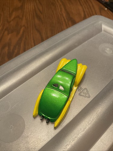 Hot Wheels SWOOP COUPE Lot Loose 1930's Ford Green Yellow - Picture 6 of 7