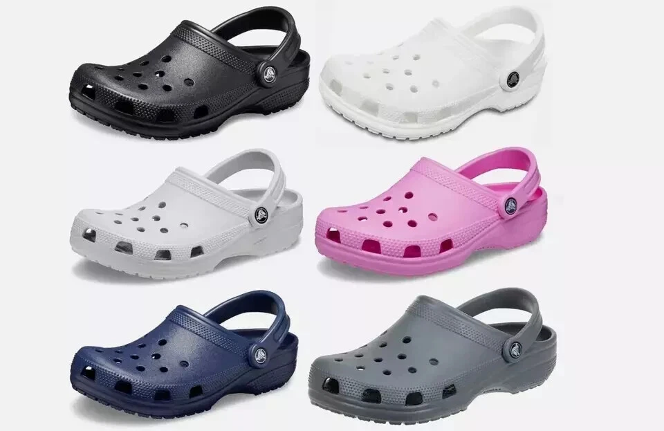 UK Crocs Classic Sandal Clogs Lightweight Beach Slip Shoes Slipper Size Hot Sell