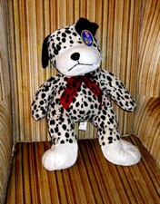 Vtg Kellytoy Dalmatian Dog 22" Soft Plush Stuffed Animal Toy