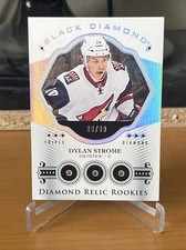 2016-17 UD Black Diamond Dylan Strome Diamond Rookie Relics Card /99