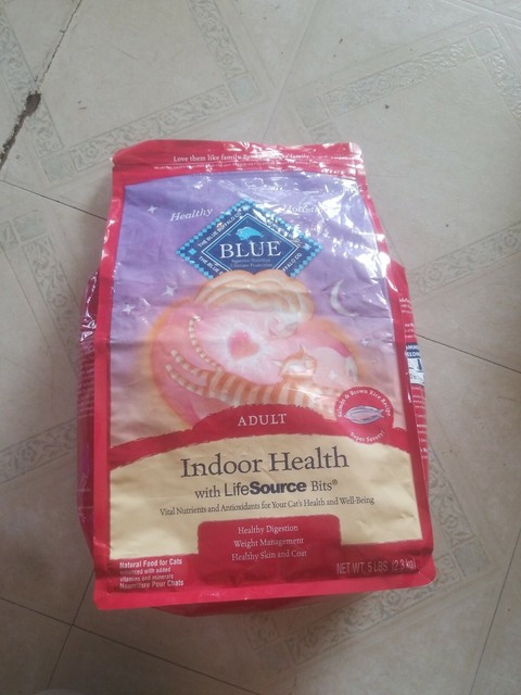 blue buffalo indoor health cat food salmon