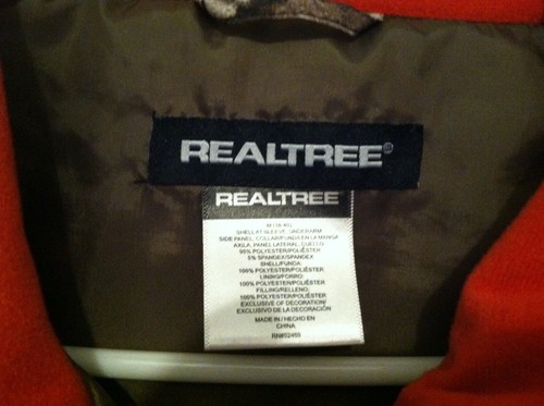 Women Realtree Xtra Camo & Red Soft Shell Full Zip Hunting Jacket Medium (38-40) - Picture 4 of 6