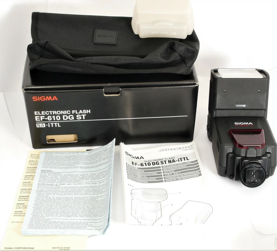 Sigma EF-610 DG NA iTTL Electronic Flash for Digital SLR Nikon D810 NIKON D700 - Image 2 of 3