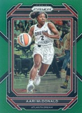2023 Panini Prizm WNBA AARI MCDONALD #5 GREEN PRIZM DREAM