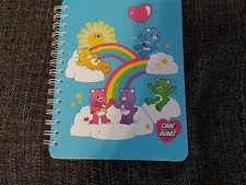 CARE BEARS NEW tab spiral journal notebook 9x6"