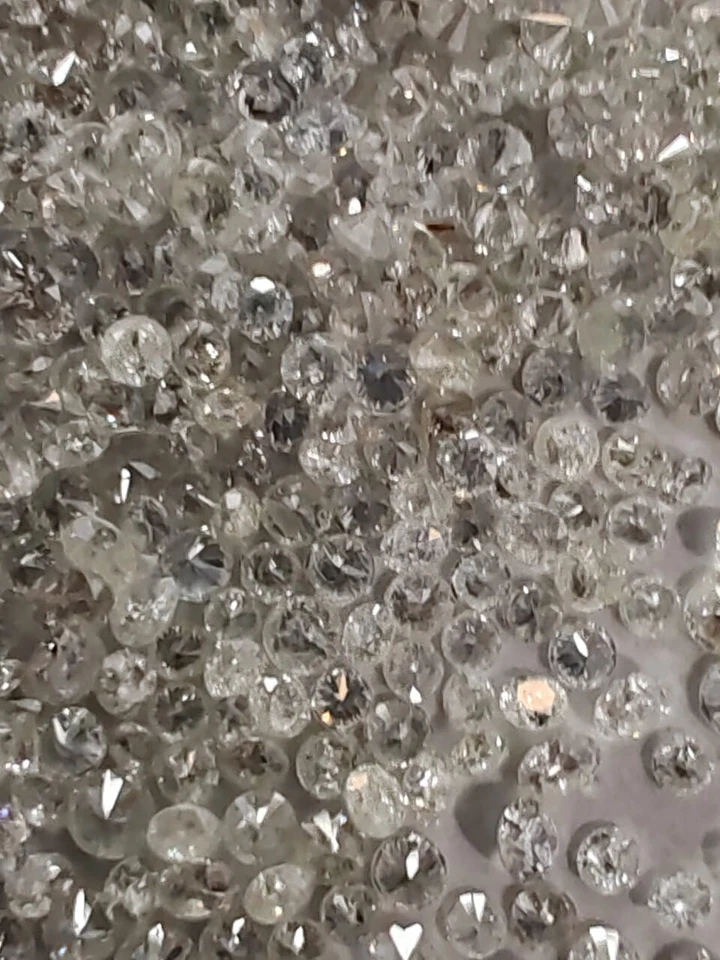 Real Natural Loose Diamond Round 1 carat  size 1.20 MM to 1.25 MM  Jewelry Stone - Image 4 of 4