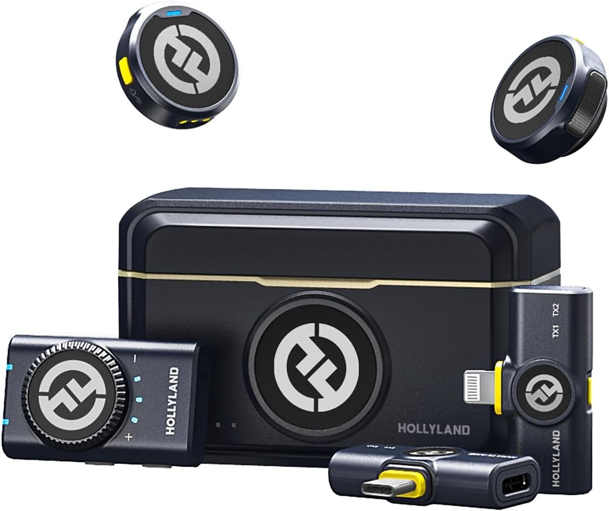 Hollyland Lark M2 Wireless Lavalier Microphone for iPhone