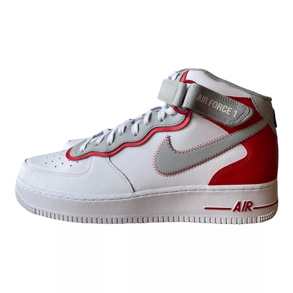 Nike Air Force 1 Mid '07 LV8 Athletic Club White Gym Red DH7451