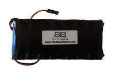 9.6v 1000mah Nicd Futaba Tx Transmitter Battery NT8F NC1008F-J Replacement