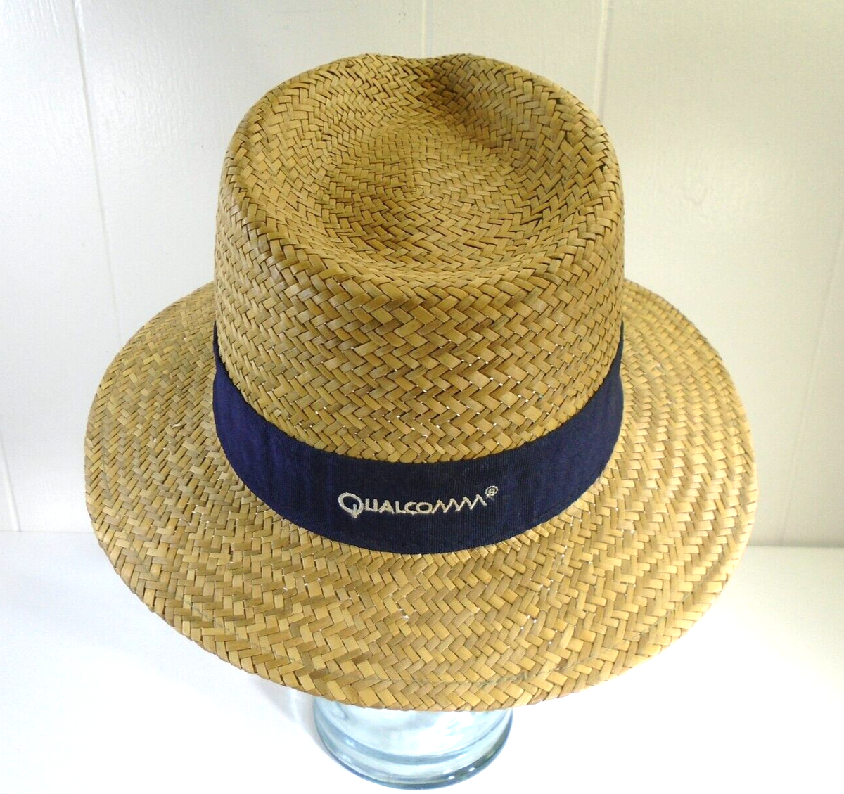 Vtg San Diego Padres SGA Straw Hat Wide Brim Fedora Adult  display picture 2