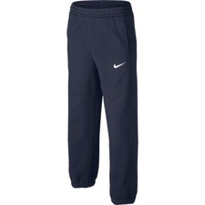 Image of JUNIOR'S NIKE FLEECE DARK BLUE FLEECE JOGGING BOTTOMS