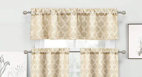 Home Maison Duck River Textiles Longoria Jacquard Tiers (3 Piece), Beige - Picture 2 of 4