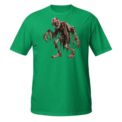 Zombie T-Shirt | Rotting Corpse Monster with Claws | Creepy Undead Tee - Picture 20 of 33