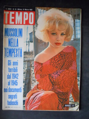 TEMPO 13 1965 MARGARET LEE ELSA MARTINELLI  [N4]