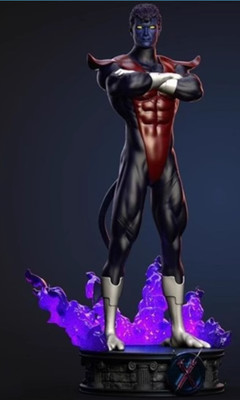 Anime Nightcrawler 1/8 1/6 Figure Unpainted GK Model 3D Printed Blank Resin Kits