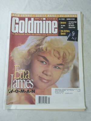 Goldmine Magazine Issue 455 Vol 24 No 1 January 2 1998 Etta James READ