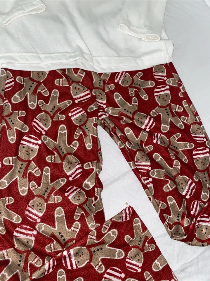 Праздничный комплект пижам для девочек 7-8 Gymboree Gingerbread Gymmies - Изображение 4 из 4