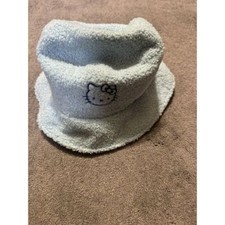 Hello Kitty x Forever 21 Blue Kid's Bucket Hat NWOT