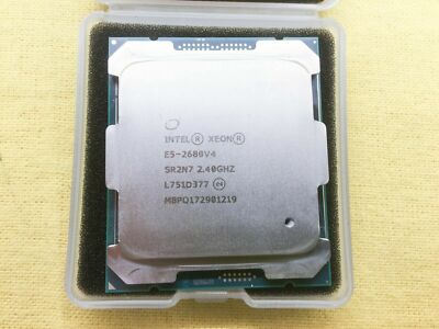 SR2N7 INTEL XEON PROCESSOR E5-2680V4 14 CORE 2.40GHz 35M 9.6 GT/s 120W CPU