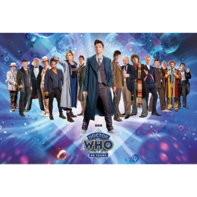 Poster DOCTOR WHO - 60th Anniversary   A Timeless Tribute  91,5x61cm NEU 59829