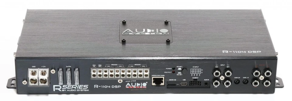 Audio System R-110.4 DSP-BT 4-Kanal Verstärker mit 8-Kanal DSP 800 Watt RMS - Bild 2 von 4