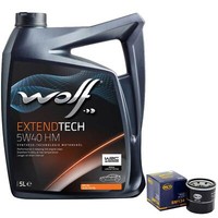 MotoröL Set 5W40 5 Liter + ÖLfilter SM 134 FüR Infiniti Nissan Renault Subaru