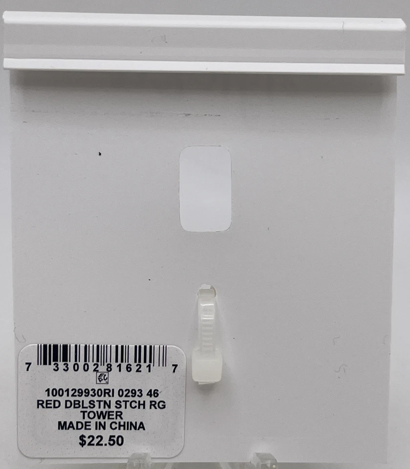 Anillo elástico Style & Co doble piedra tono oro rojo Foto 4 de 4