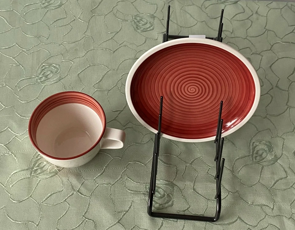 Villeroy & Boch MANUFACTURE Rouge Speiseteller,Suppent.,Müslisch.,Dipsch.usw neu - Bild 3 von 4