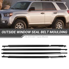 For 2010-2021 Toyota 4Runner Car Outside Window Weatherstrip Seal Belt Moulding