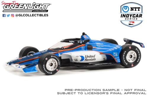 Greenlight 11561 1:64 2023 NTT IndyCar Series #15 Graham Rahal Rahal Letterman - Picture 1 of 1