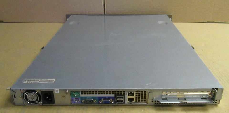 HP ProLiant DL140 G1 2x Xeon SL6VP 3.06Ghz 2GB Ram 80GB HDD 1U RackMount Server - Image 3 of 3