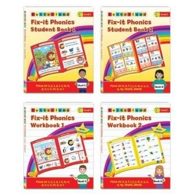 Lisa Holt Fix-it Phonics - Level 1 - Student Pack (2nd Edi (Mixed Media Product)