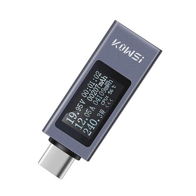  Typ-C Multifunktions-Digitalanzeige Amperemeter Leistungsmesser DC 4-30V 16069