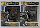 Funko Pop! Television Fallout Maximus Common + CHASE #1765 Set of 2 W/Protector