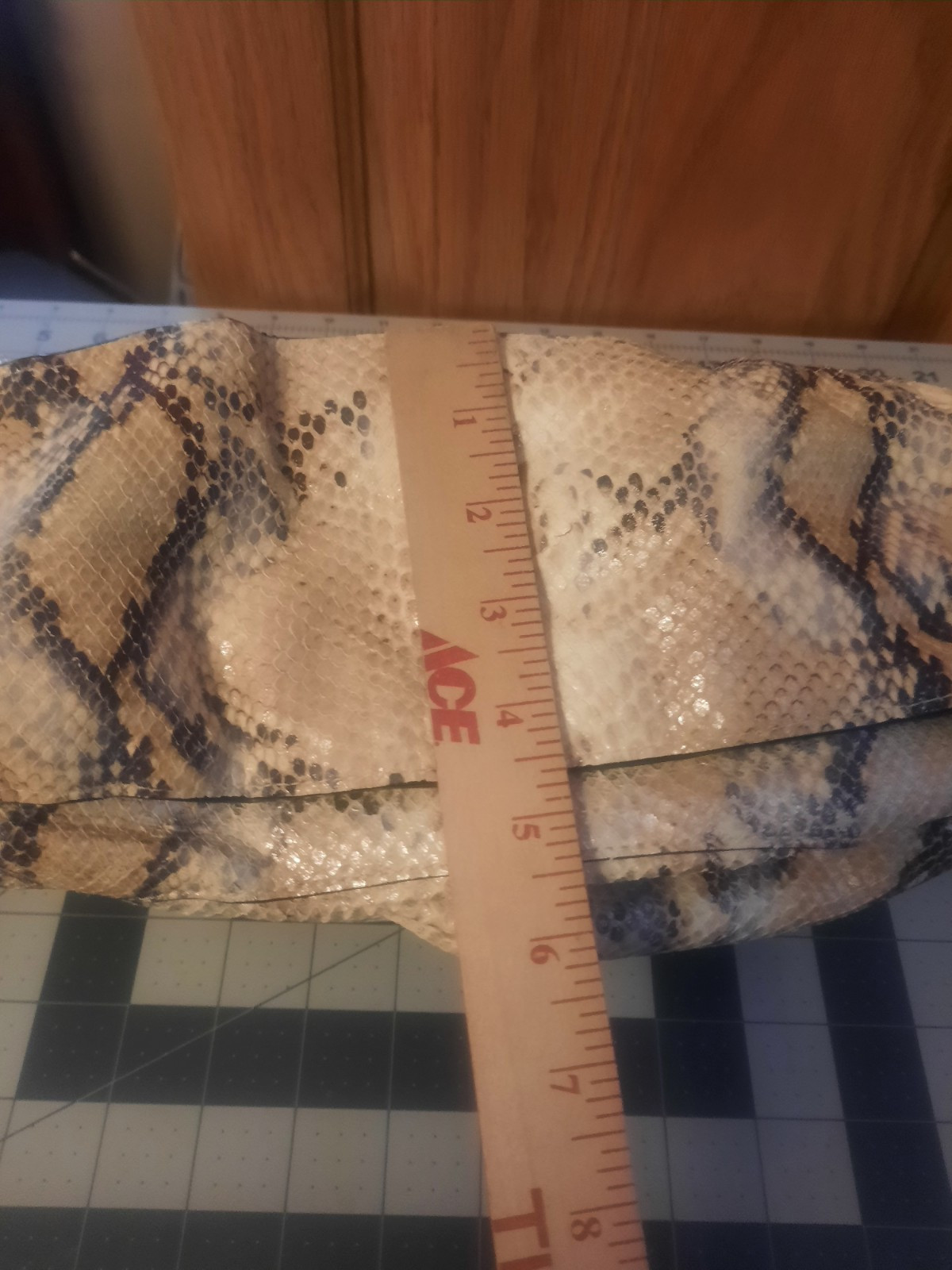 Coach Designer Python Snakeskin Embossed Leather … - image 22