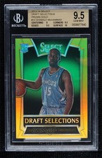 2013 Panini Select Draft Selections Gold Prizm 7/10 Shabazz Muhammad BGS 9.5 3s8