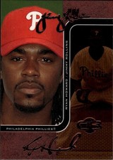 2006 Topps Co-Signers #DUO-B 39 Jimmy Rollins / Ryan Howard Bronze #/150