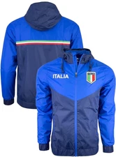 Italy Fan Windbreaker - Just 4 Kicks Inc.