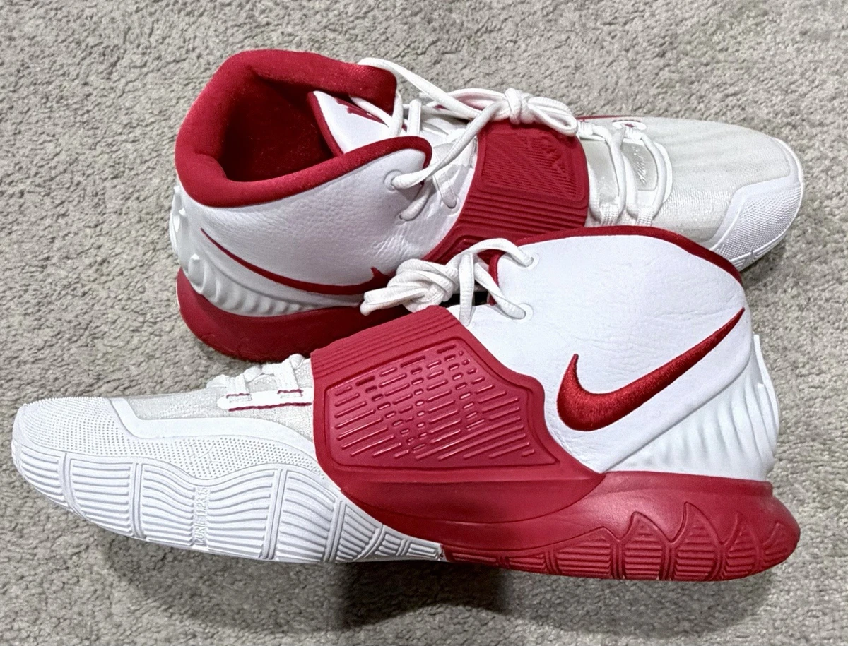 Nike Kyrie 6 TB EP White University Red for Sale | Authenticity