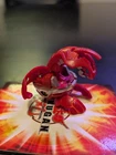 Bakugan Battle Brawlers Pyrus Delta Dragonoid B2 500g Vintage Toy Read Desc