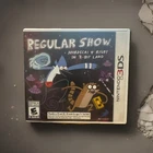 "Regular Show: Mordecai and Rigby in 8-bit land" 3DS - Game, Case & Book