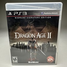 Dragon Age II BioWare Signature Edition PlayStation 3 PS3 CIB Complete w/ Manual
