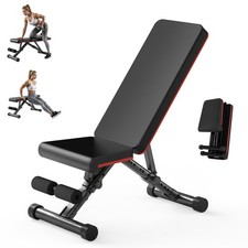 Weight Bench, Adjustable Workout Bench for Home Gym, Foldable Bench Press for...